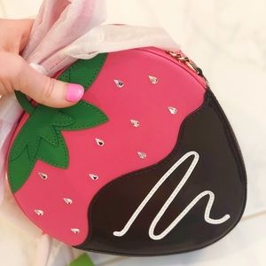 Kate Spade Strawberry Crossbody Clutch Purse Bag